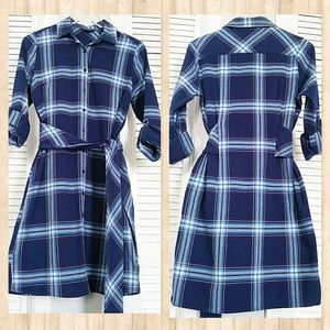 NWOT BUTTON DOWN DRESS SHIRT HAYES COTTON …